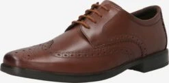 Clarks Casual Veterschoenen Veterschoen Howard Wing Heren Bruin