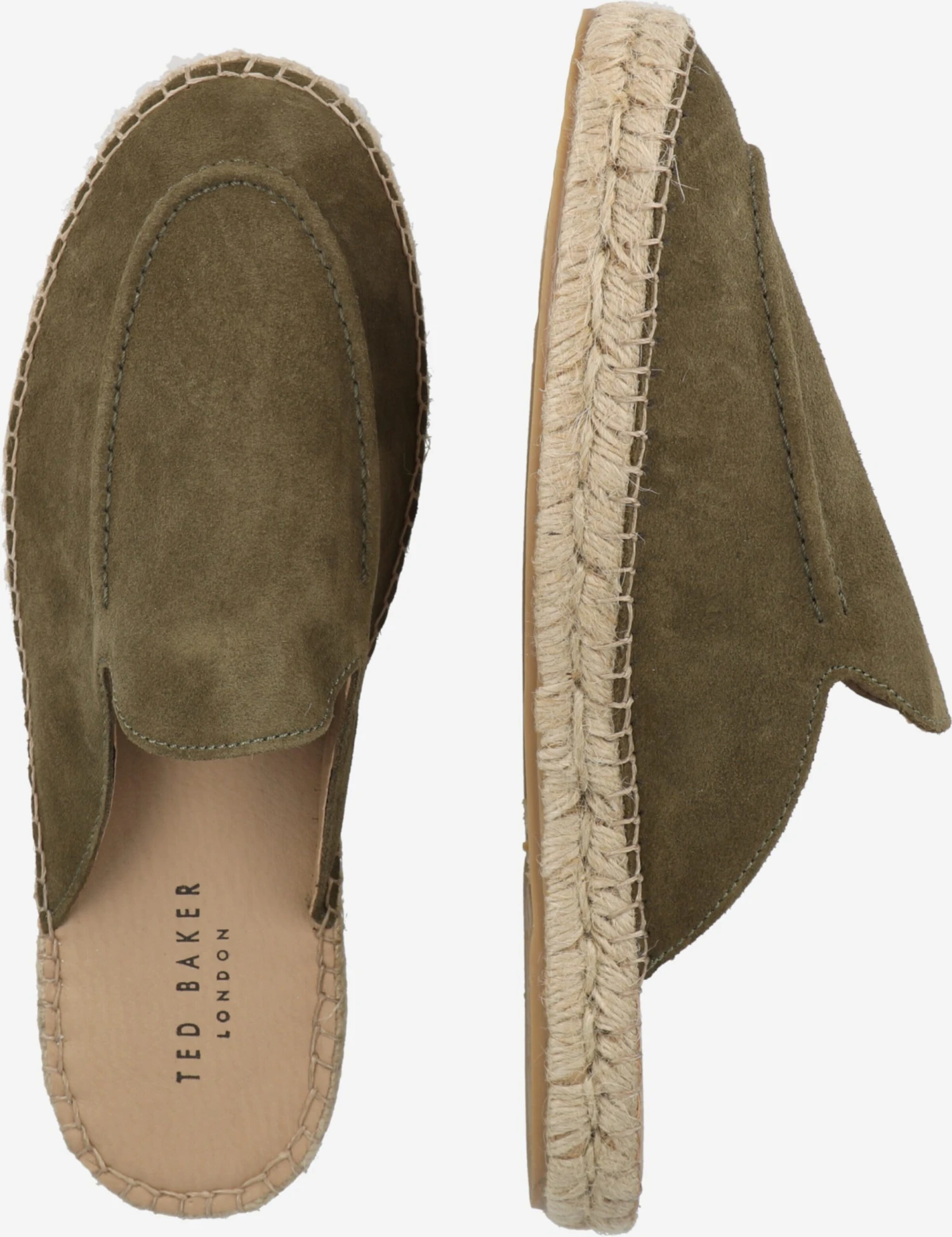 Ted Baker Instappers Muiltjes Hensin Heren Olijfgroen 4 Ted Baker Instappers Muiltjes Hensin Heren Olijfgroen - Afbeelding 2