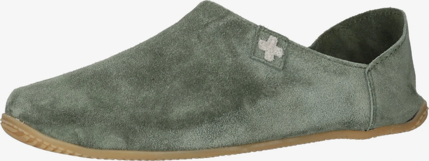 Living Kitzbühel Pantoffels Huisschoen Heren Olijfgroen 3 Living Kitzbühel Pantoffels Huisschoen Heren Olijfgroen