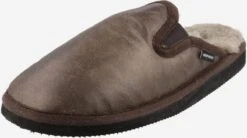 Shepherd Pantoffels Huisschoen Adam Heren Stone Grey