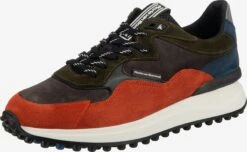 Floris Van Bommel Running Sneakers Sneakers Laag Noppi Heren Chocoladebruin