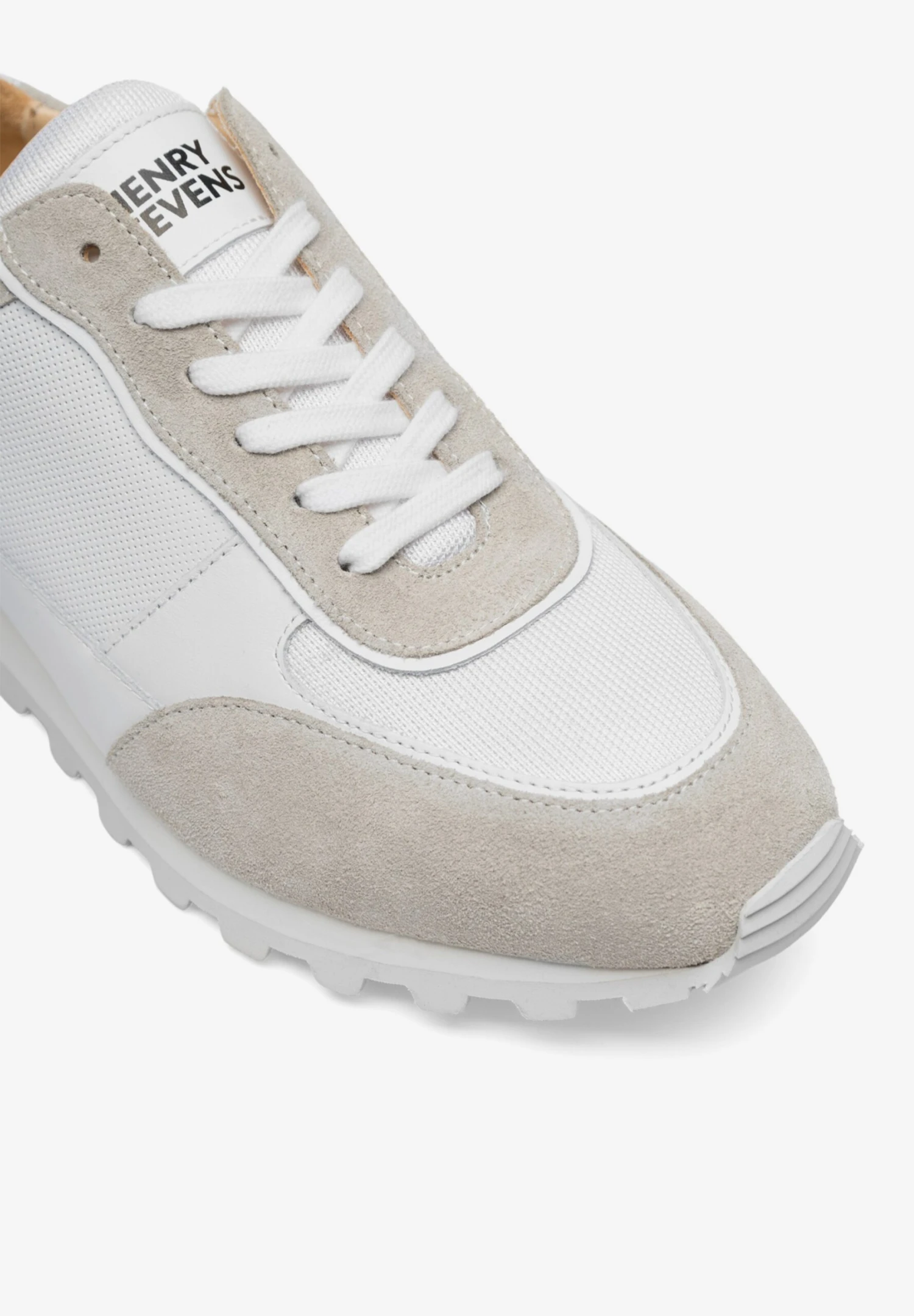 Running Sneakers Sneakers Laag Travis Heren Greige / Wit 7 Running Sneakers Sneakers Laag Travis Heren Greige / Wit - Afbeelding 5