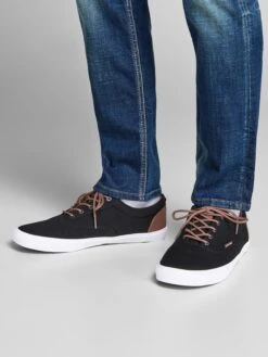 Jack & Jones Casual Sneakers Sneakers Laag VISION Heren Zwart -LLOYD Shoes Shop 267314be12840f5b4c9cc3ad6af32078