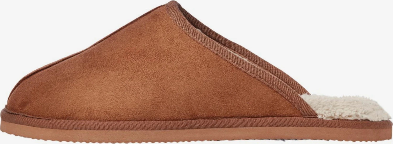 Jack & Jones Pantoffels Huisschoen Dudely Heren Bruin 3 Jack & Jones Pantoffels Huisschoen Dudely Heren Bruin