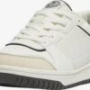 PULL & BEAR Casual Sneakers Sneakers Laag Heren Zwart / Wit