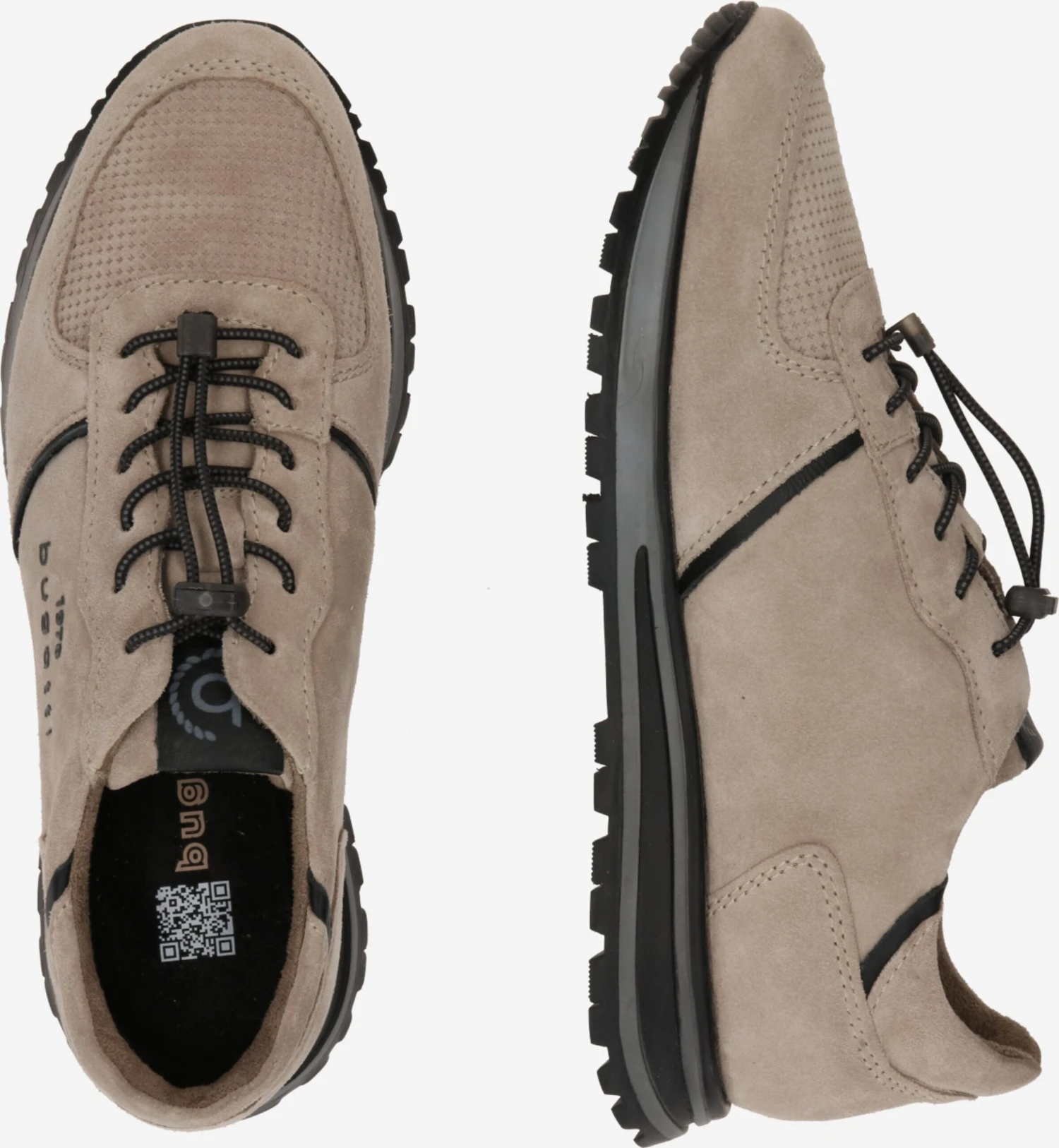 Bugatti Fashion Sneakers Sneakers Laag Philip Heren Donkerbeige 4 Bugatti Fashion Sneakers Sneakers Laag Philip Heren Donkerbeige - Afbeelding 2