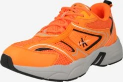Calvin Klein Jeans Running Sneakers Sneakers Laag Zion Heren Oranje