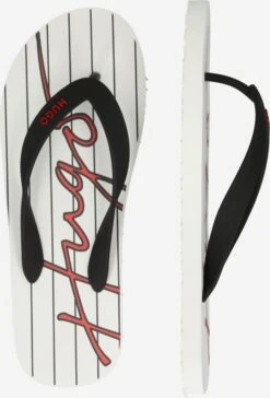 Hugo Slippers Teenslippers Arvel Heren Wit -LLOYD Shoes Shop 37e749670366f747961a230be2f270b5