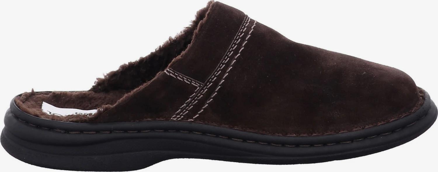 Josef Seibel Pantoffels Huisschoen Max 67 Heren Donkerbruin 5 Josef Seibel Pantoffels Huisschoen Max 67 Heren Donkerbruin - Afbeelding 3