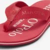 Marc O'Polo Slippers Teenslippers Heren Rood -LLOYD Shoes Shop 44c6e732fe8023934a99c838e4ed4e1b
