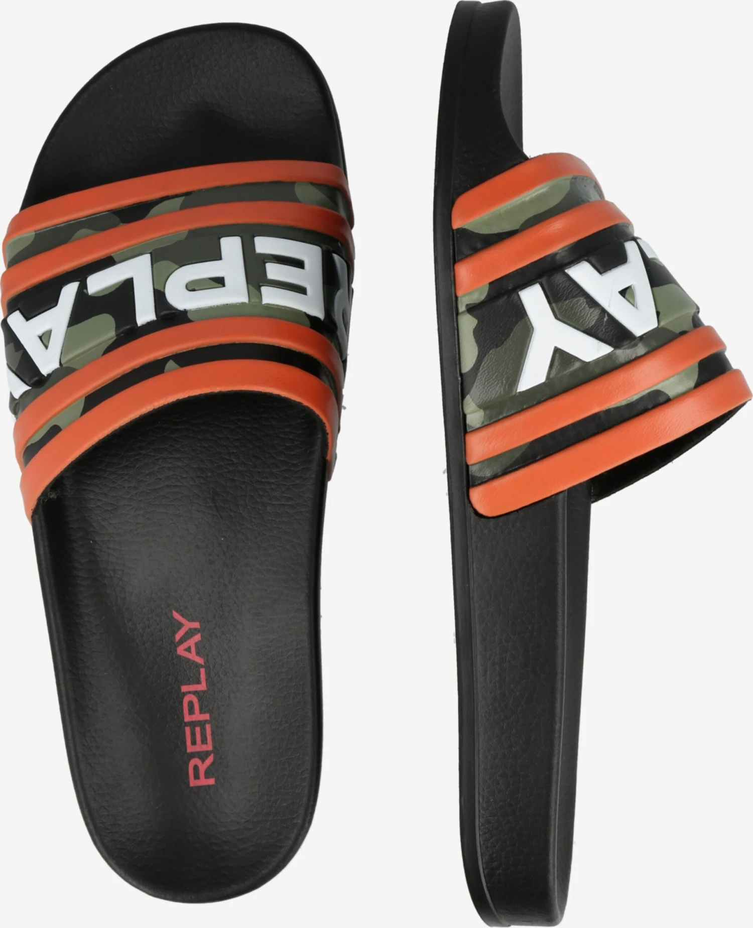 Replay Instappers Muiltjes Heren Olijfgroen 4 Replay Instappers Muiltjes Heren Olijfgroen - Afbeelding 2