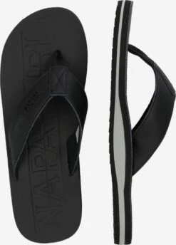 Napapijri Slippers Teenslippers ELM Heren Zwart 6 Napapijri Slippers Teenslippers ELM Heren Zwart -LLOYD Shoes Shop 492118627bb37e41d31d18a7d596214a