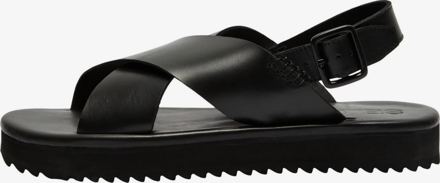 Selected Homme Sandalen & Pantoffels Sandalen Bob Heren Zwart 3 Selected Homme Sandalen & Pantoffels Sandalen Bob Heren Zwart