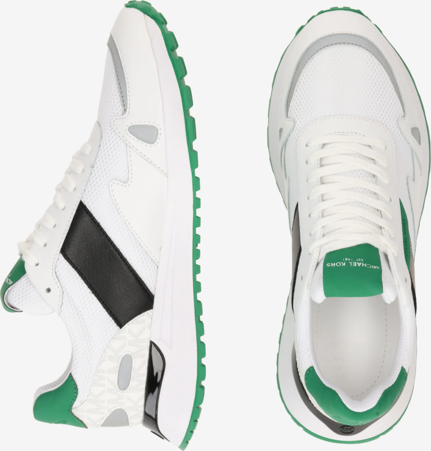 Michael Kors Running Sneakers Sneakers Laag MILES Heren Wit 4 Michael Kors Running Sneakers Sneakers Laag MILES Heren Wit - Afbeelding 2