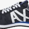 Armani Exchange Running Sneakers Sneakers Laag Heren Donkerblauw -LLOYD Shoes Shop 55514bfa2bae18f2232116dd9aaf8855