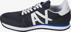 Armani Exchange Running Sneakers Sneakers Laag Heren Donkerblauw