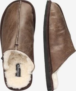 Shepherd Pantoffels Huisschoen Heren Bruin -LLOYD Shoes Shop 57b98a3042c7a8278ad324b65a4bcc7b
