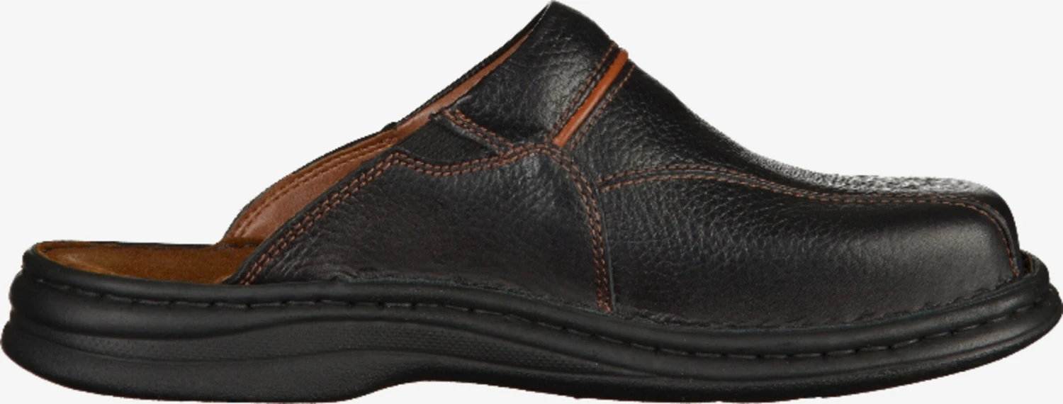 Josef Seibel Instappers Muiltjes Klaus Heren Zwart 6 Josef Seibel Instappers Muiltjes Klaus Heren Zwart - Afbeelding 4