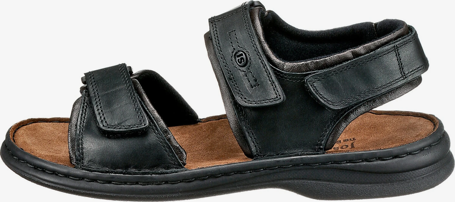 Josef Seibel Sandalen & Pantoffels Sandalen Rafe Heren Zwart 4 Josef Seibel Sandalen & Pantoffels Sandalen Rafe Heren Zwart - Afbeelding 2