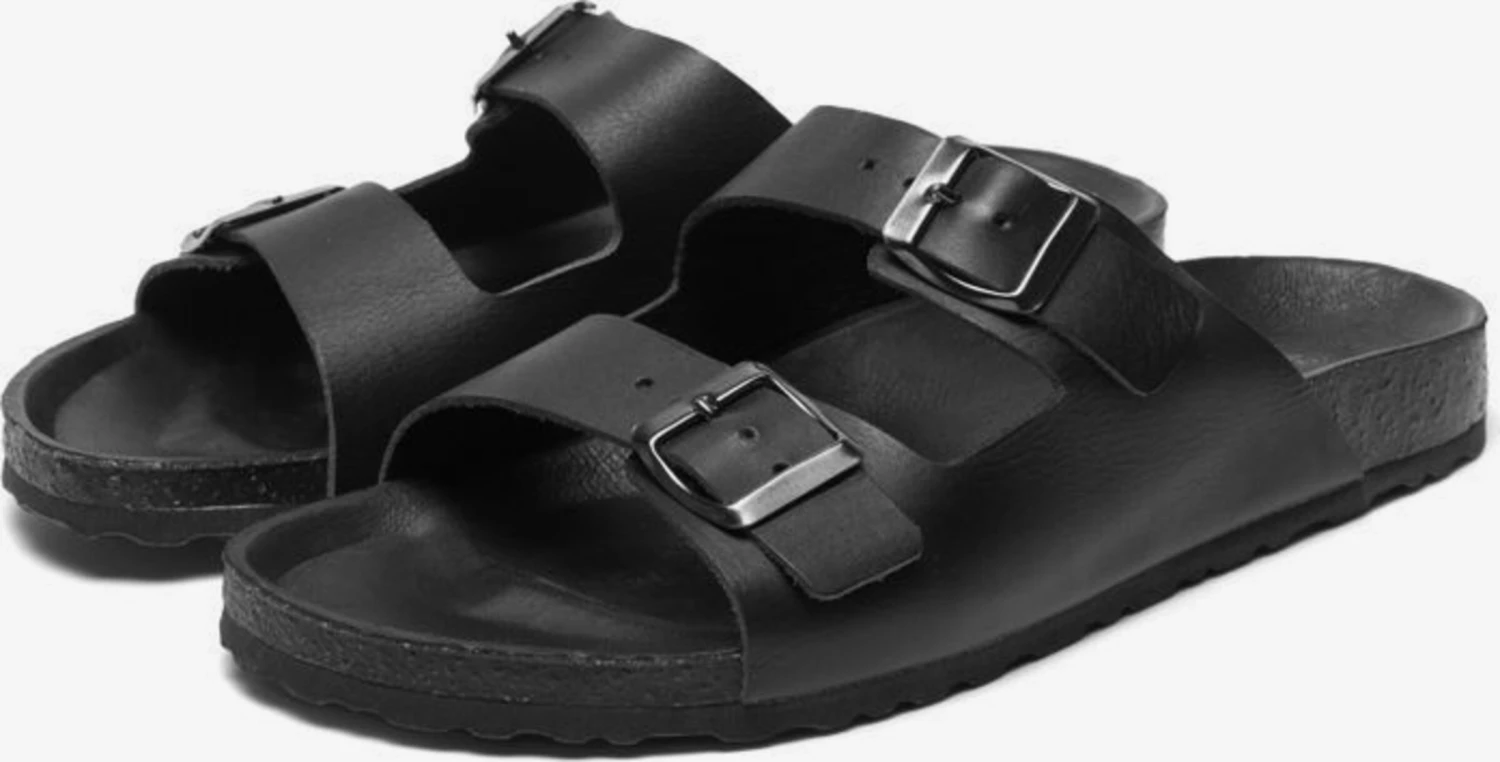 Bianco Instappers Muiltjes EMILIO Heren Zwart 4 Bianco Instappers Muiltjes EMILIO Heren Zwart - Afbeelding 2