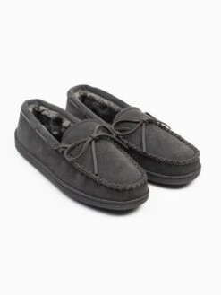 Minnetonka Lage Schoenen Mocassins Pileline Heren Donkergrijs -LLOYD Shoes Shop 6988b99d9f3f01ed29cb4b8c01ee0bce