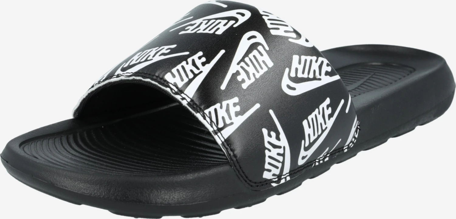 Nike Sportswear Instappers Muiltjes VICTORI ONE SLIDE PRINT Heren Zwart 3 Nike Sportswear Instappers Muiltjes VICTORI ONE SLIDE PRINT Heren Zwart