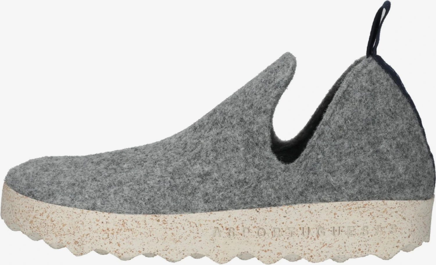 Asportuguesas Pantoffels Huisschoen Heren Grijs / Grijs Gemêleerd 4 Asportuguesas Pantoffels Huisschoen Heren Grijs / Grijs Gemêleerd - Afbeelding 2