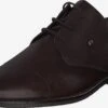 Bugatti Casual Veterschoenen Veterschoen Rinaldo Eco 85808 Heren Donkerbruin