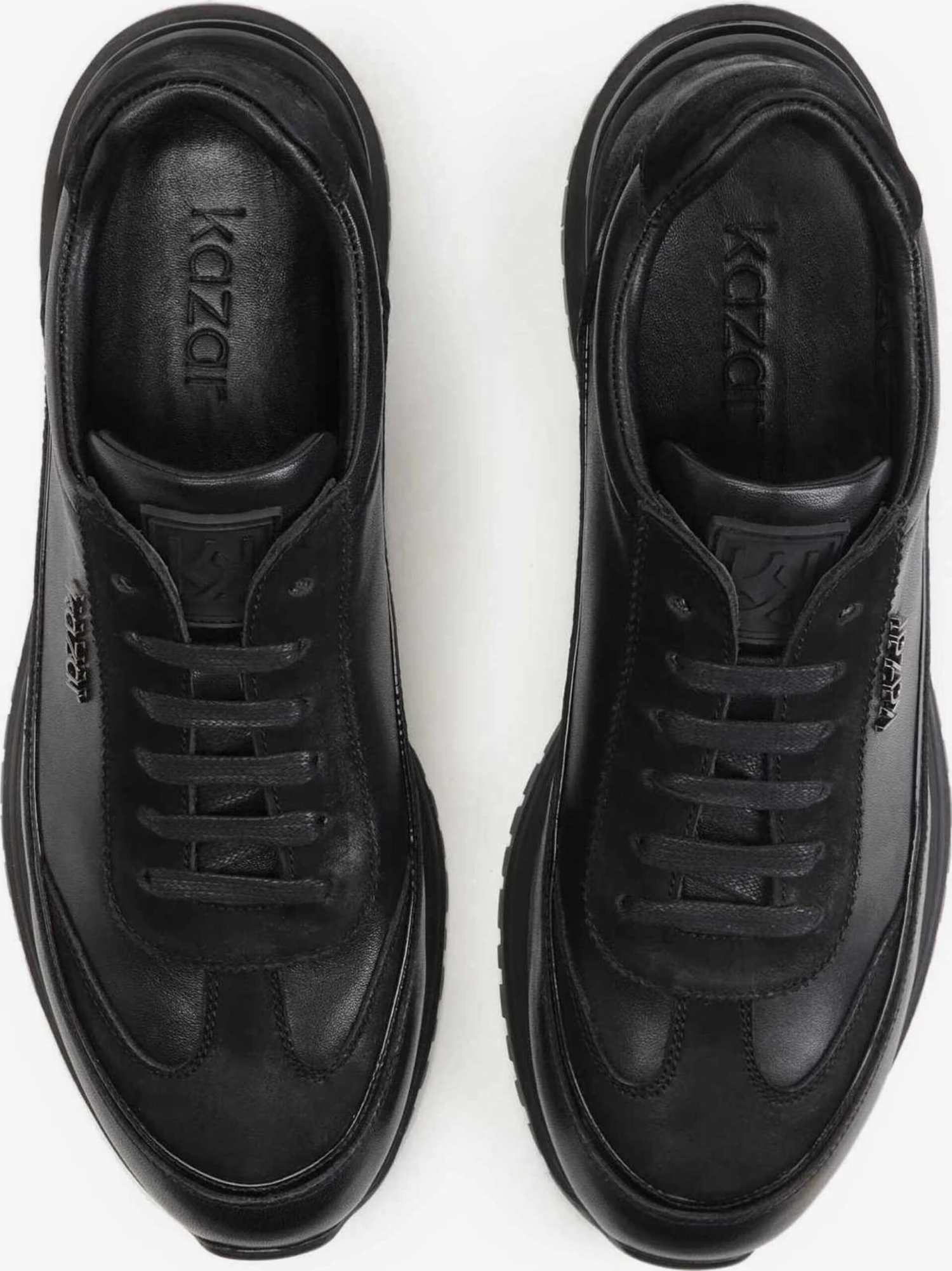 Kazar Casual Sneakers Sneakers Laag Heren Zwart 6 Kazar Casual Sneakers Sneakers Laag Heren Zwart - Afbeelding 4