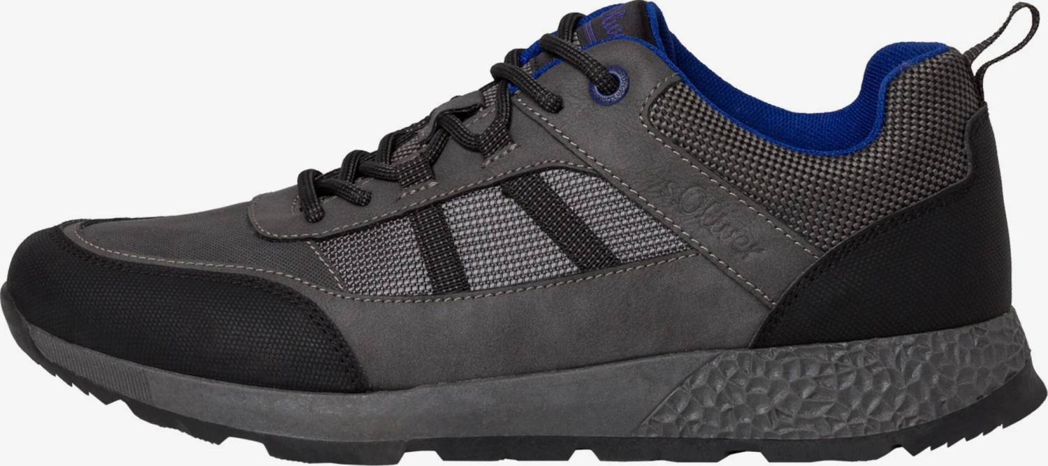 S.Oliver Fashion Sneakers Sneakers Laag Heren Grijs 6 S.Oliver Fashion Sneakers Sneakers Laag Heren Grijs - Afbeelding 4