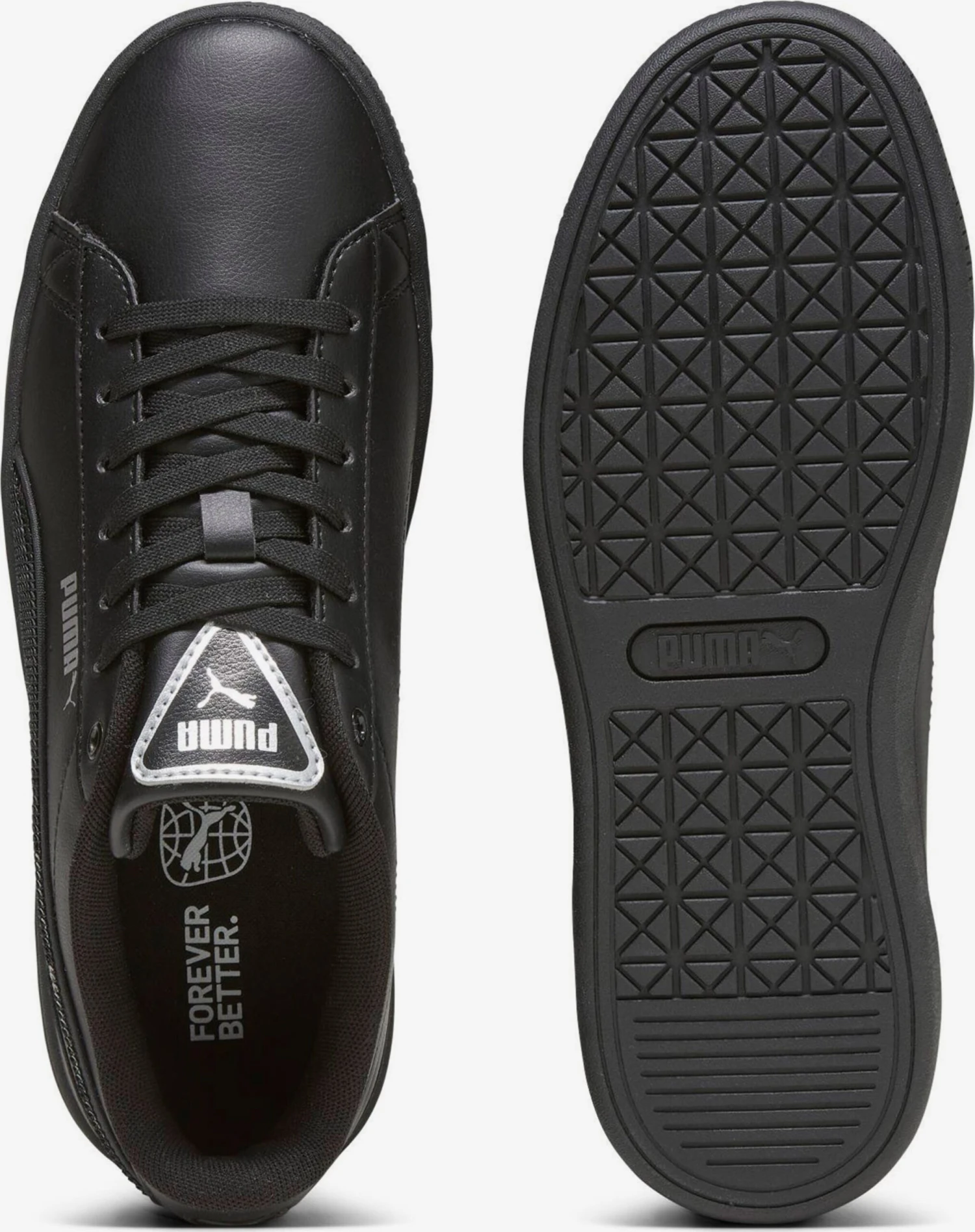 Puma Casual Sneakers Sneakers Laag Vikky Heren Zwart 6 Puma Casual Sneakers Sneakers Laag Vikky Heren Zwart - Afbeelding 4