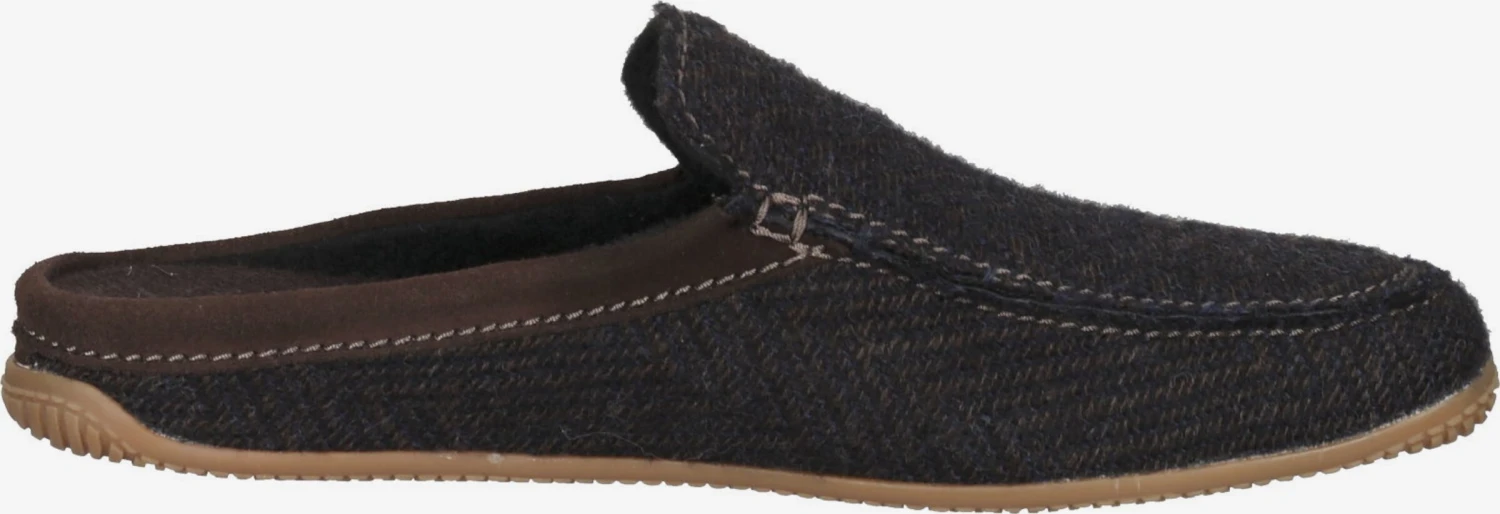 Living Kitzbühel Pantoffels Huisschoen Heren Donkerbruin 5 Living Kitzbühel Pantoffels Huisschoen Heren Donkerbruin - Afbeelding 3