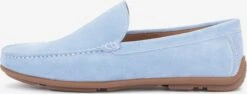 Kazar Lage Schoenen Mocassins Heren Lichtblauw