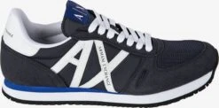Armani Exchange Running Sneakers Sneakers Laag Heren Donkerblauw -LLOYD Shoes Shop a531b89fcb0094ed9a35c1cdc7da96d9