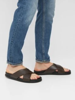 Bianco Instappers Muiltjes TOMMY Heren Bruin -LLOYD Shoes Shop ad48b0d2309d1998038dbd7fbb09411d