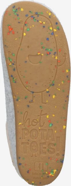 Hot Potatoes Pantoffels Huisschoen DARTRY Heren Grijs -LLOYD Shoes Shop b53db21eb93405e2c70a8a2964d60421