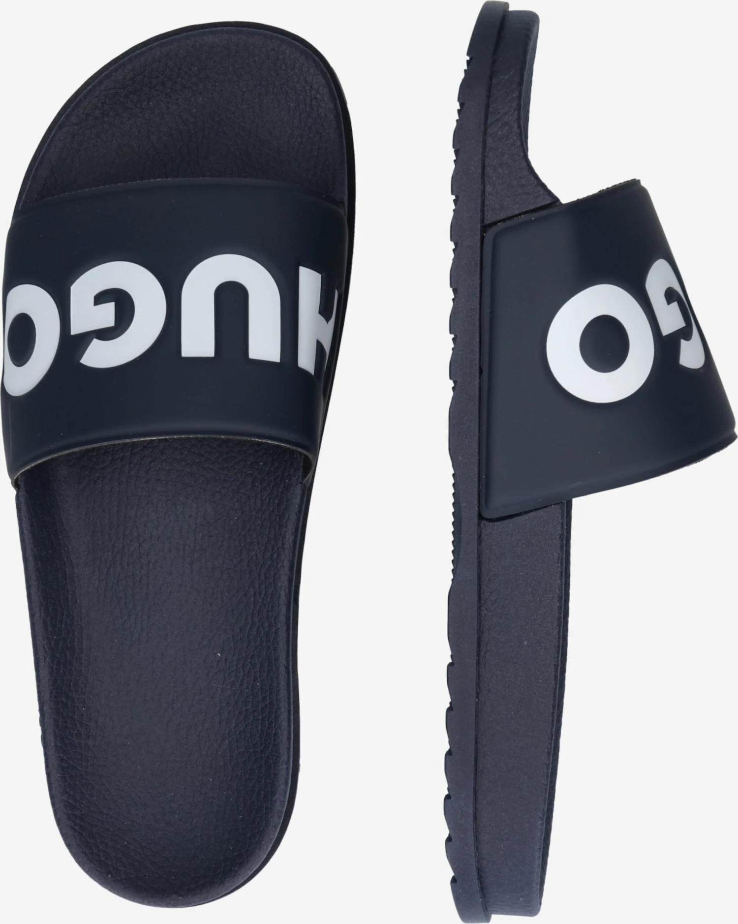Hugo Instappers Muiltjes Match Heren Donkerblauw 4 Hugo Instappers Muiltjes Match Heren Donkerblauw - Afbeelding 2
