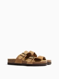 BERSHKA Instappers Muiltjes Heren Lichtbruin -LLOYD Shoes Shop c04a4ab113f64f035af3d65ff53fc245