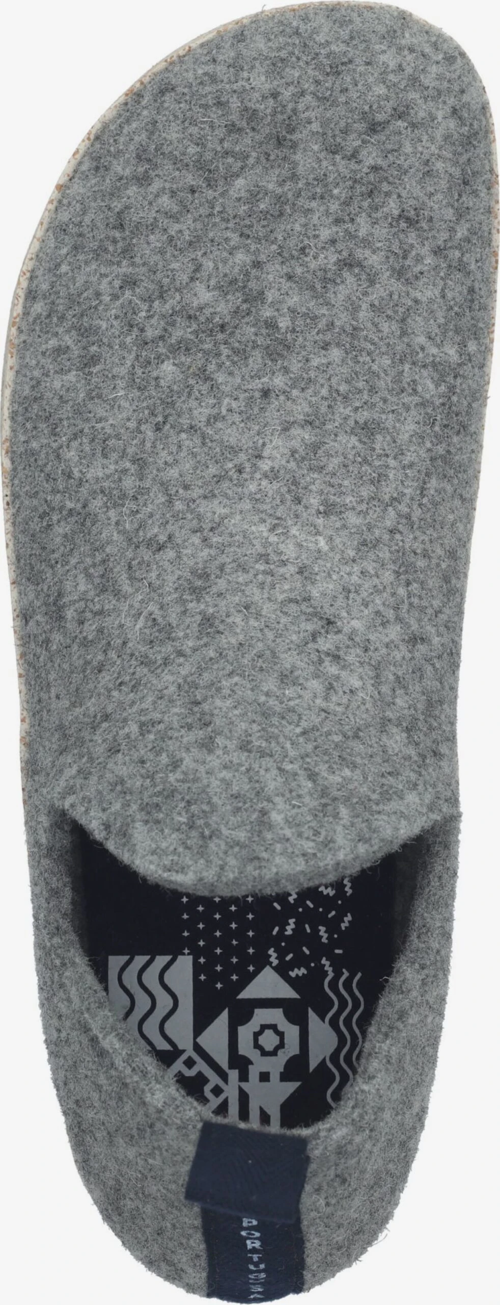 Asportuguesas Pantoffels Huisschoen Heren Grijs / Grijs Gemêleerd 8 Asportuguesas Pantoffels Huisschoen Heren Grijs / Grijs Gemêleerd - Afbeelding 6