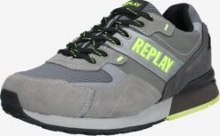 Replay Fashion Sneakers Sneakers Laag Heren Grijs / Lichtgrijs