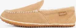 Minnetonka Lage Schoenen Mocassins Tilden Heren Sand