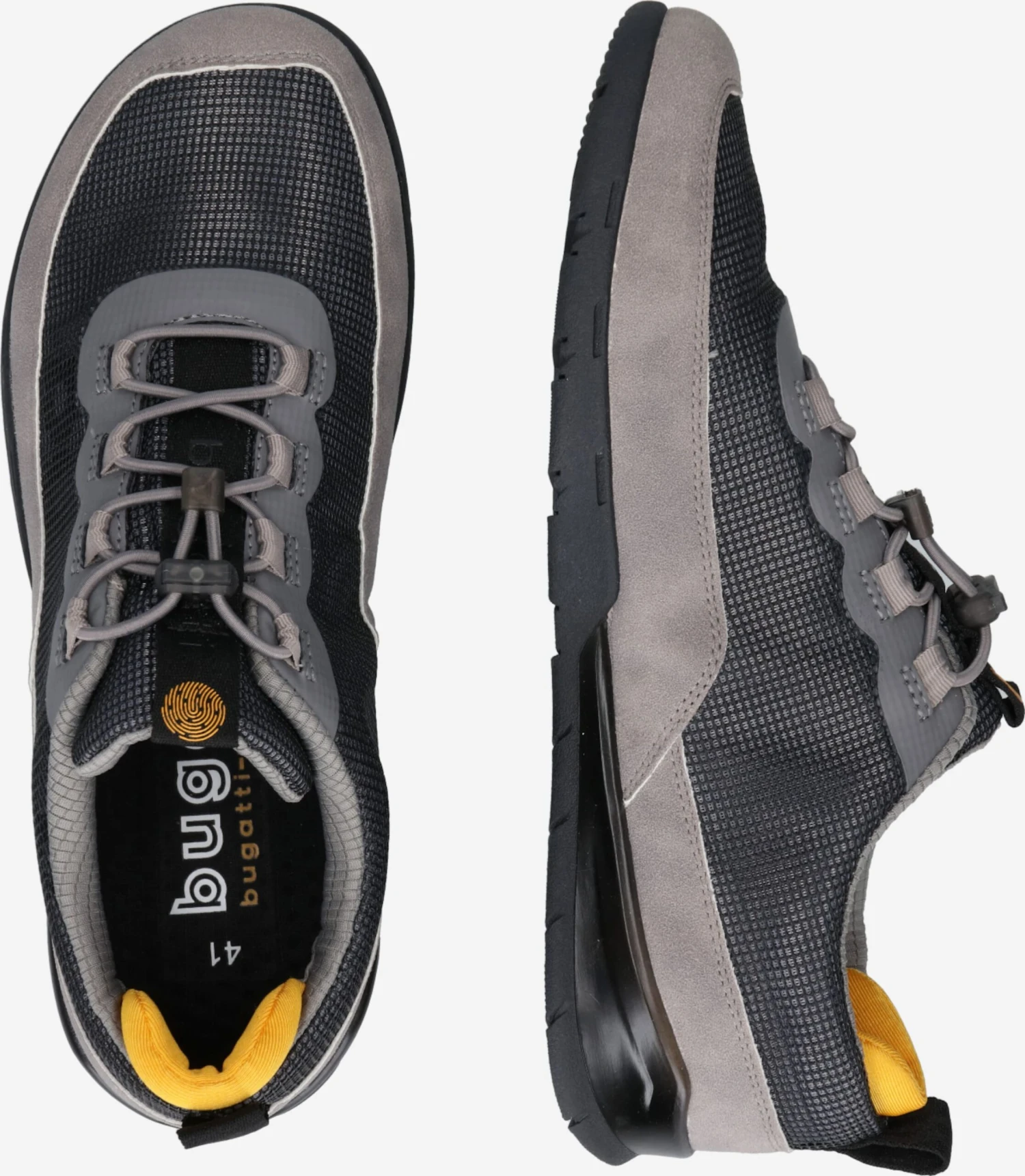 Bugatti Fashion Sneakers Sneakers Laag Heren Lichtgrijs / Donkergrijs 4 Bugatti Fashion Sneakers Sneakers Laag Heren Lichtgrijs / Donkergrijs - Afbeelding 2