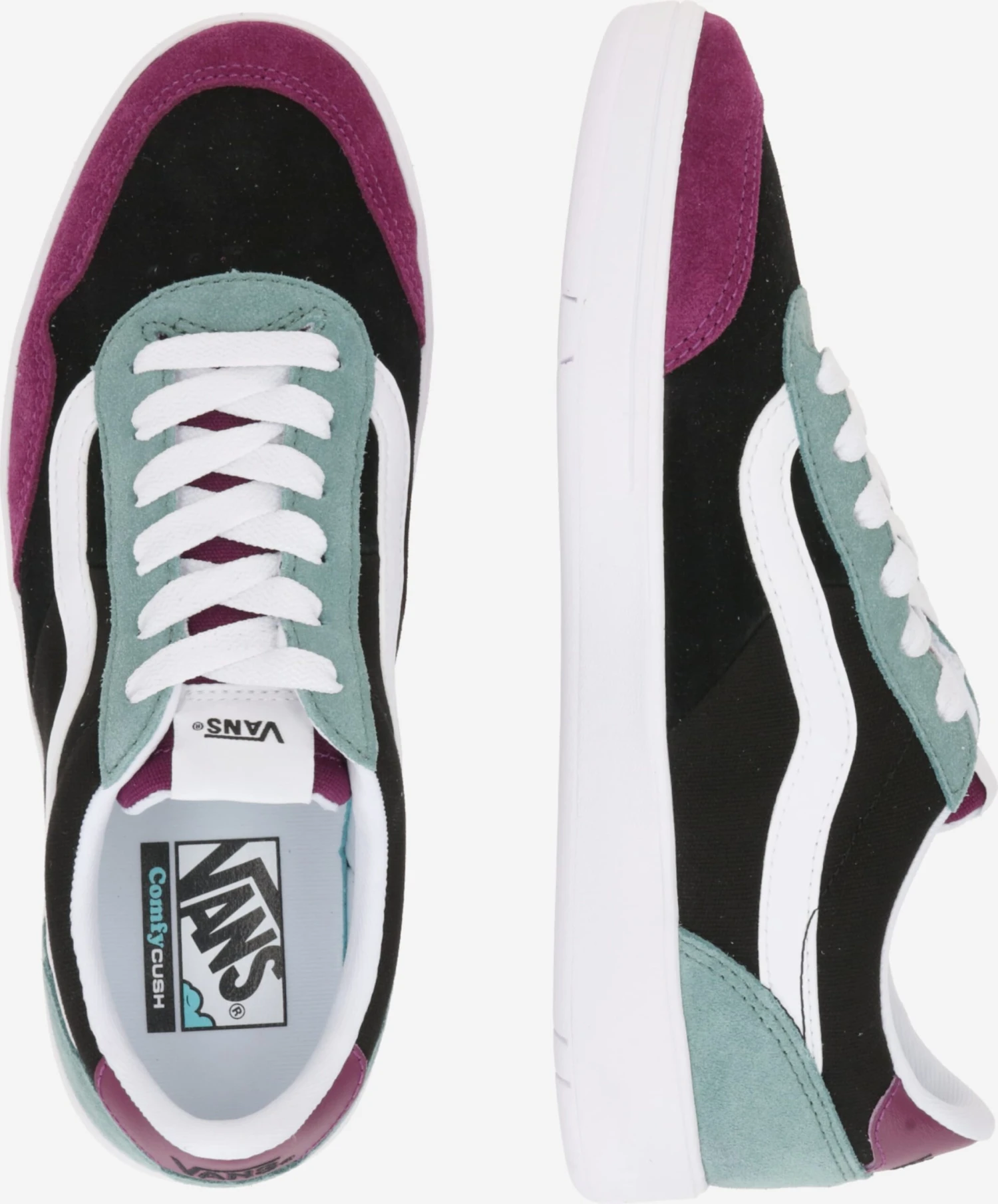 Vans Skate Sneakers Sneakers Laag Cruze Heren Jade Groen 4 Vans Skate Sneakers Sneakers Laag Cruze Heren Jade Groen - Afbeelding 2