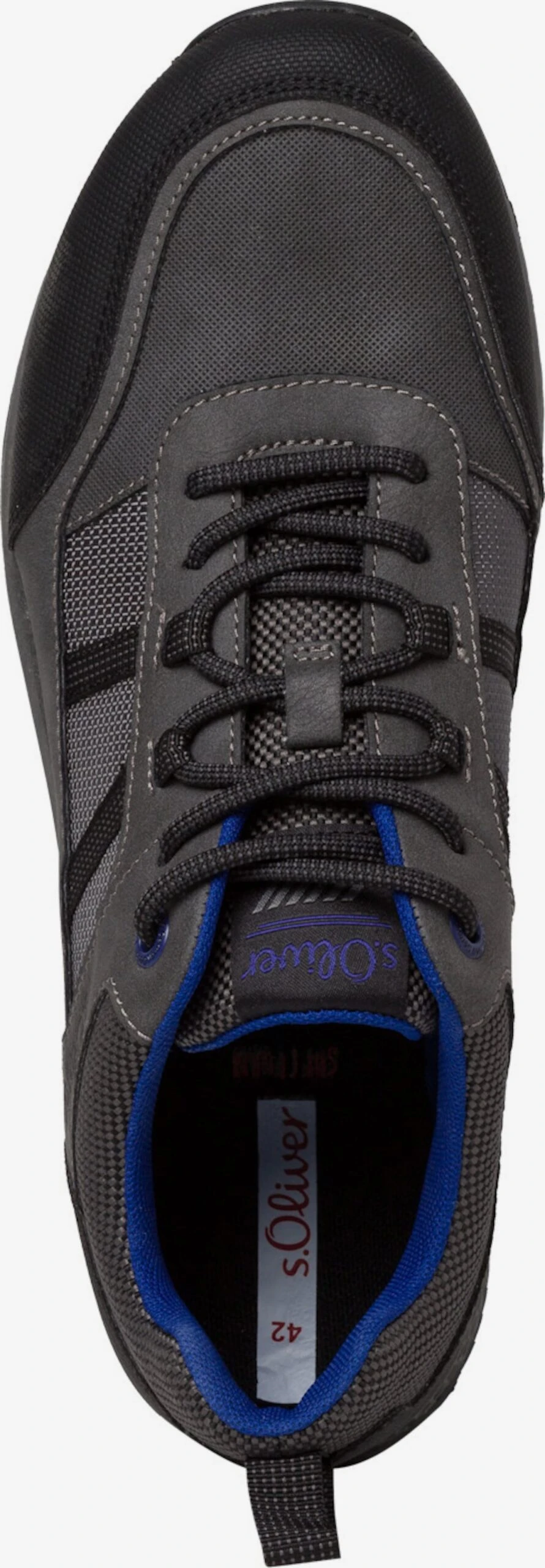 S.Oliver Fashion Sneakers Sneakers Laag Heren Grijs 4 S.Oliver Fashion Sneakers Sneakers Laag Heren Grijs - Afbeelding 2